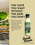 CREAMY GARLIC HERB Sugar Free Salad Dressing with Organic Stevia Leaves. A Light Ranch Dressing Alternative! Low Sodium, Paleo, Low Carb Keto Salad Dressing & Marinade by Brick House Vinaigrettes.
