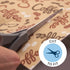 S&T INC. Coffee Mat, Absorbent Coffee Bar Mat for Coffee Maker and Espresso Machine, Coffee Maker Mat for Countertops, Coffee Print, 12 in. x 18 in., 1 Pack
