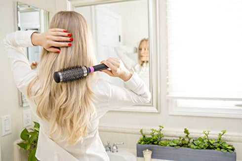 Revlon Smoothstay Titanium Round Thermal Brush, Large