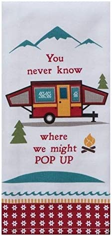 Kay Dee Designs Camping Life Kitchen Towel Bundle, Set of 2