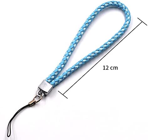 Wrist Lanyard Strap, 5 Pack Nylon Bracelet Strap hand Wrist Lanyard For iPhone 12/11/ X/ ID card