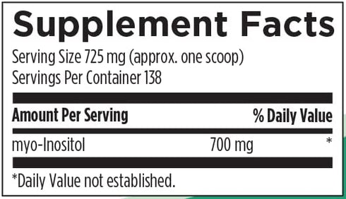 Rootcology Myo-Inositol Powder - Relaxation and Sleep Support with 700mg Pure Inositol - Dietary Supplement to Support Brain Wellness + Female Hormonal Health by Izabella Wentz (100g /138 Servings)