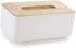 Cabilock Modern Tissue Cover Rectangular Tissue Container Tissue Paper Box for Bathroom Home Office Living Room?23x13x10cm