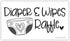 50 Diaper and Wipes Raffle Tickets - Baby Shower Invitation Insert - Game Activity for Baby Shower