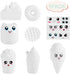 7Pcs Arts and Crafts for Girls, DIY Dessert Paint Your Own Squishies Kit! Gifts for Craft Lovers Kids Top Christmas Toys. Jumbo Slow Rise Squishies Stress Relief for Adult, with Decorating Stickers