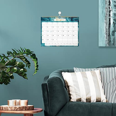 2023 Wall Calendar - Monthly Calendar January 2023 - December 2023, 11" × 8.5", Twin-Wire Binding, Hanging Loop, Premium Thick Paper Perfect for Organizing