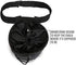 SURVIVOR Chalk Bag + Refillable Chalk Ball + Liquid Chalk - Draw String & 2 Zippered Pockets - Black Chalk Bag for Rock Climbing, Bouldering, Weightlifting with Hand Chalk Accessories for Extra Grip