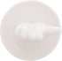 Stephanie Imports White Ceramic Middle Finger Jewelry Ring Dish Tray