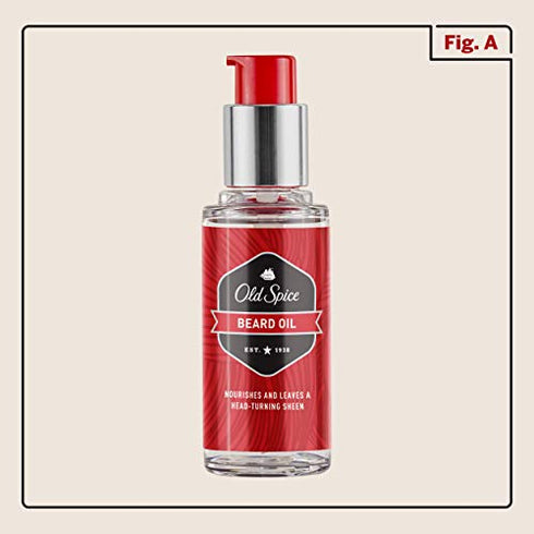 Old Spice, Beard Oil for Men, 1.7 oz