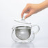 Hario ChaCha Kyusu Maru Teapot Heatproof Glass Teapot 450 mL, Glass