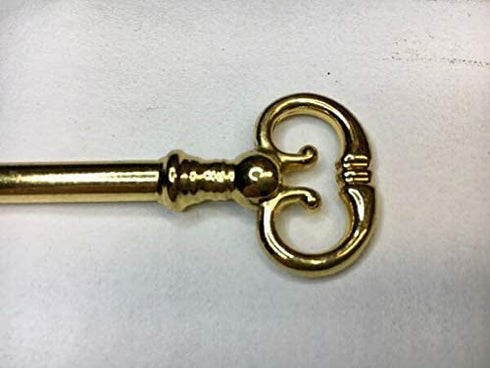 RO6G Clock Parts Supplies for Ridgeway Grandfather Clock Door Key for Clocks Prior to 2004 for Clocks Repair, Wall Clocks, Alarm Clock.