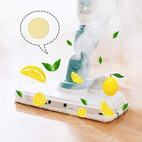 24 Pack Replacement Steam Mop Scent Discs Steam Mop Fragrance Discs Pads Compatible with Bissell Powerfresh and Symphony Series Fits Model 1940, 1806 and 1132, Lemon Fresh Fragrance