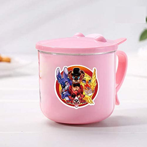 SPIRO Five Nights at Fredd_ys Stickers 100PCS FNAF Stickers Cool Gaming Stickers Vinyl Waterproof Stickers for Teens Adults Laptop Water Bottles Skateboard Birthday Party Supplies