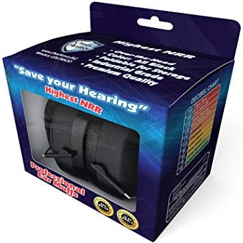 Comfortable Ear Protection that Works - Safety Earmuffs for Hearing - 31.5 SNR