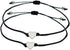 ROSTIVO Pinky Promise Bracelets Best Friend Bracelets for 2 Matching Bracelets Couples Bracelets Valentines Day Gift (Black)