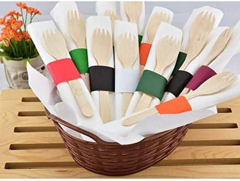 Gmark Paper Napkin Band Box of 500 (Orange), Paper napkin rings self adhesive GM1061A