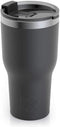 RTIC Tumbler with Splash Proof Lid, 30 oz, Black, Insulated Travel Stainless Steel Coffee Mug, Sweat Proof, Keeps Hot & Cold Longer