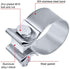 EVIL ENERGY 2.0 Inch Exhaust Clamp,Narrow Band Muffler Clamp Stainless Steel