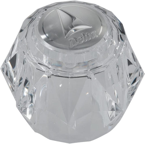 Delta Faucet RP2392 Single Clear Knob Handle Kit with Button