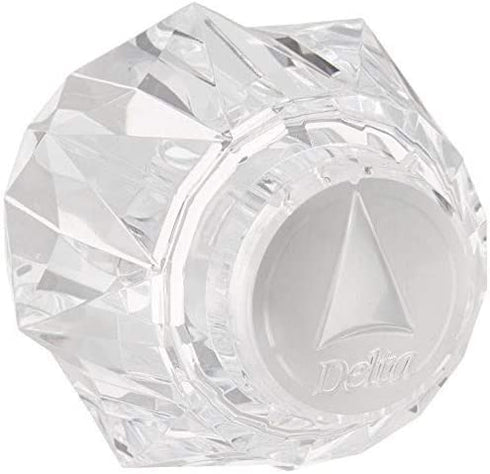 Delta Faucet RP2392 Single Clear Knob Handle Kit with Button