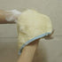 Bleu Bath (3 Pack) Dual-Sided Exfoliating Skin Towel Cotton Terry Body Cloth Scrubber Premium Sturdy Loofah Towel Soft and Buffing Wash Cloth White for Either Oil or Dry Skin