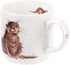 Royal Worcester Wrendale Designs River Gent (otter) 14oz Fine Bone China Mug