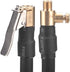 Wikkiv Car Air Rubber Hose Tire Inflator Hose Inflator Self-Locking Tube Suitable for Standard Fine Thread 0.305" x32TPI Air Compressor Pump EPAuto/AstroAI/JACO/DBPOWER/Mbrain/Audew