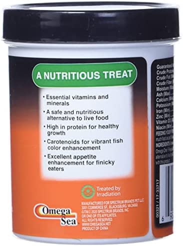 Omega One Freeze Dried Brine Shrimp, 0.67 oz