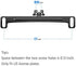 Universal Car Rear View Camera License Plate Bracket,Dash Cam Mirror Camera Kit Accessories Rearview Camera Mount, Only Installation Holder for Backup Camera Reverse Camera