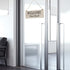 1 Piece Double-side Meeting In Progress Please Do Not Disturb, Welcome Please Knock Hanging Wooden Sign Plaque, In a Meeting Sign for Office Door Meeting Room Home Study, 16 x 6 Inch (Brown and White)