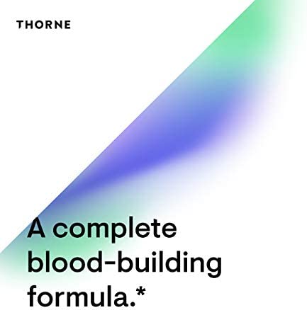 Thorne Ferrasorb - 36 mg Iron with Essential Nutrients - Complete Blood-Building Formula - Elemental Iron, Folate, B and C Vitamins for Optimal Absorption - Gluten-Free - 60 Capsules