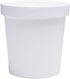 Belinlen Paper Ice Cream Cups with Paper Lids, Paper Hot/Cold Soup Cups with Lids (White) (25, 16 oz)