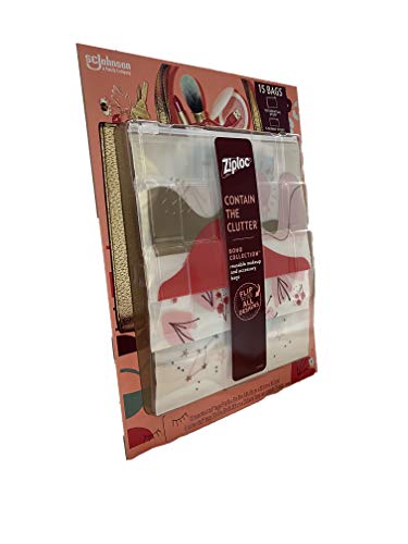 Makeup And Accessory Bags, Contain The Clutter, Use in Gym, Airport, Poolside, Desk, Date Night, Brushes, Lotion (15 Designs Bags) (Boho Collection)