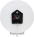 Japanese Mountain Wall Clock Silent Non-Ticking, 9.5 Inch Round Wall Clock Battery Operated Japanese Clock Decor for Home Wall Bathroom Kitchen Bedroom Living Room Office Classroom Patio