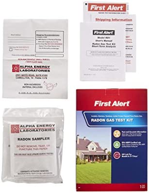First Alert Radon Gas Test Kit, RD1