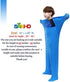 SANHO Premium Sensory Sock Budy Sock, Perfect for Children with Sensory Processing Disorder, Updated Version (Blue, Small)
