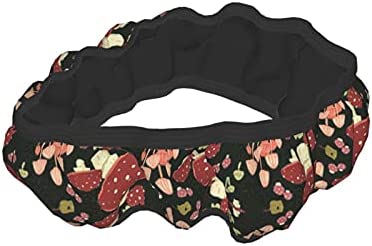 Mushroom Steering Wheel Cover for Women & Men,Universal 15 Inches Anti Slip Neoprene Cute Steering Wheel Cover Car Accessories Protective Case Fit Auto SUV Sedan Vans Trucks
