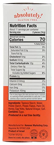 Absolutely Gluten Free Flatbread, Original, 5.29-Ounce