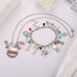 2PC Stranger Themed Charm Bracelet And Necklace Set Best Things for Kids Girls Teens Women Men for Collection Halloween Cosplay Gifts