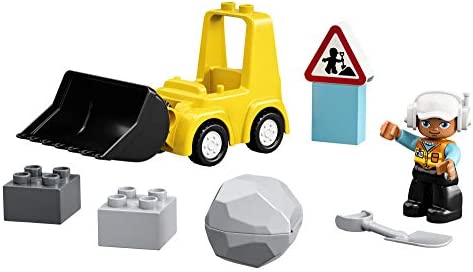 LEGO DUPLO Town Bulldozer 10930 Building Toy Set for Preschool Kids, Toddler Boys and Girls Ages 2+ (10 Pieces)