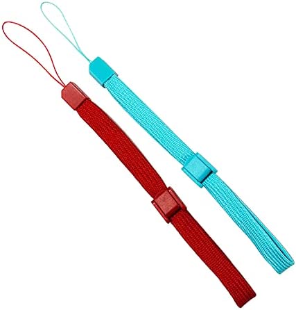 Jadebones 2X Silicone Skin Case Cover with Wrist Strap for Wii Remote Controller (Red+Blue)