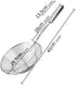 Artyea Skimmer, Stainless Steel Spider Strainer, Ladle for Pasta, Spaghetti, Noodles and Frying in Kitchen – 6 Inches Bowl, 16.4 x 1.2 x 0.6 inches, silver