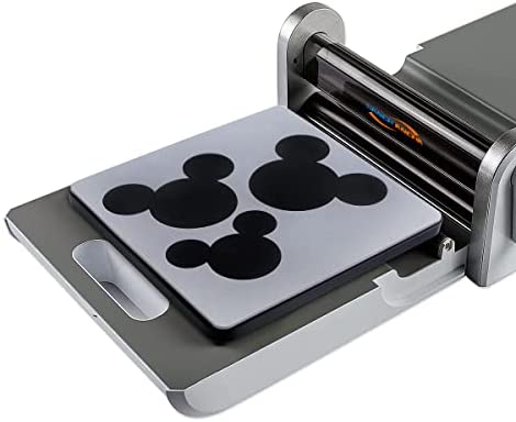 Sanch Ancha Fabric Cutter Die for Die-Cut Cutting Machines, 6" x 6" Mickey Black
