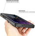 SPIDERCASE for Samsung Galaxy Note 10+ Plus Waterproof Case, Built-in Screen Protector Fingerprint Unlock with Film, Shockproof Full Body Cover Waterproof Case for Samsung Galaxy Note 10+ Plus 5G 2019
