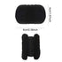 12 Pack Black Terry Cloth Towel Elastic Stretchy Wide Thick Hair Ties Scrunchies Ties Ring Loop No Crease Seamless Rubber Hair Band Ponytail Holder Hair Accessories for Women Girl