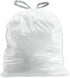 Plasticplace Trash Bags simplehuman (x) Code L Compatible, 100 Count, White
