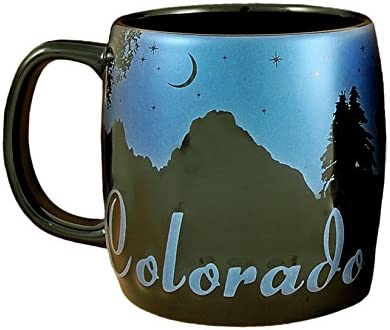 Americaware SMCOL07 Colorado 22 oz Night Sky Silhouette Mug