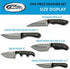 SZCO Supplies 5Pc Skinning Knife Set