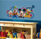 RoomMates RMK2561GM Mickey and Friends Mickey Mouse Clubhouse Capers Peel and Stick Giant Wall Decals