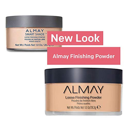Setting Powder by Almay, Face Makeup, Matte Loose Powder, Hypoallergenic, Cruelty Free, 100 Light, 1 Oz